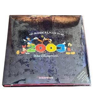 Walt Disney World 2003 Mickey & Friends Scrapbook Starter Kit Vintage New